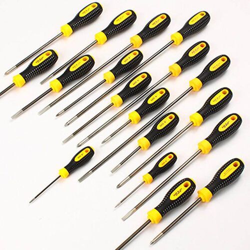 螺丝刀起子改锥改刀套装家用维修带磁大号加长梅花十字一字螺丝批