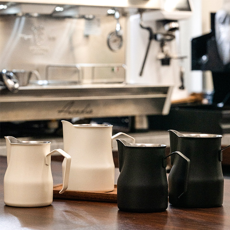 拉花缸尖嘴304不锈钢咖啡拉花杯大肚打奶缸压纹奶泡缸打奶泡杯子,餐饮具,拉花缸/拉花杯/打奶缸,淘宝优惠券,粉丝福利购,淘宝优惠卷