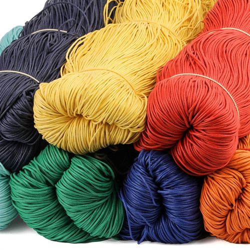 2毫米棉蜡绳蜡线 2mm棉腊线DIY饰品配件棉质蜡绳 打蜡棉绳吊牌绳