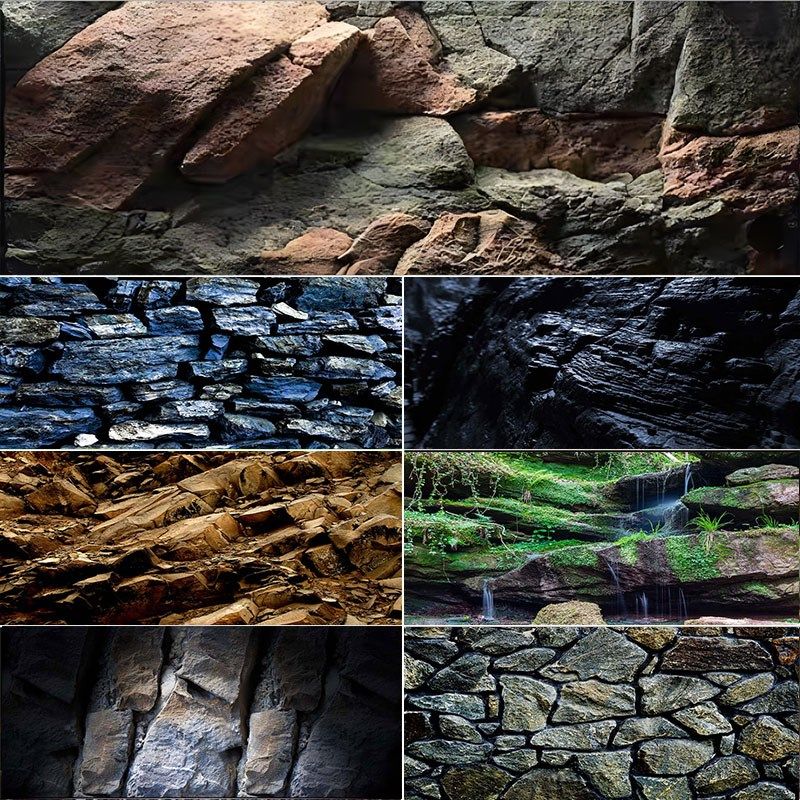 鱼缸背景贴纸岩石石头3d立体高清图水族箱后面壁纸外侧热卖款,宠物/宠物食品及用品,造景/装饰,淘宝优惠券,粉丝福利购,淘宝优惠卷