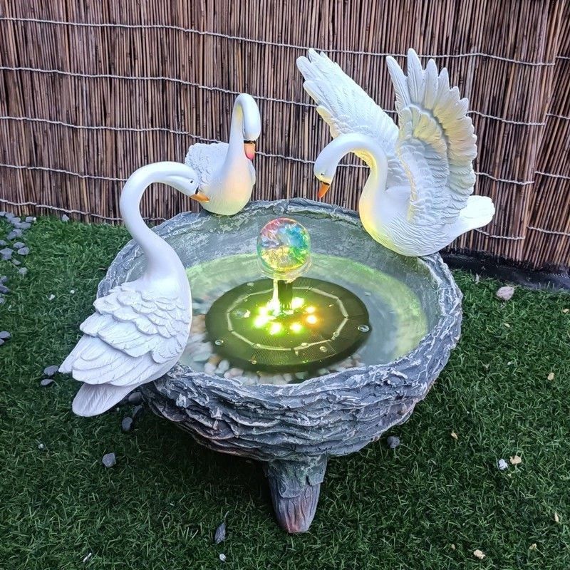 创意天鹅花盆水培花盆花园庭院阳台花坛装饰品装饰多肉植物铜钱草,家居饰品,流水摆件,淘宝优惠券,粉丝福利购,淘宝优惠卷