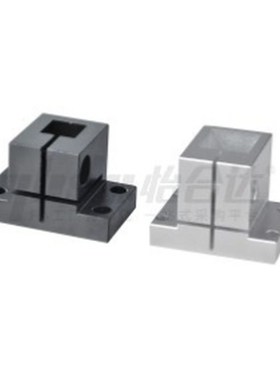 固定座RCX12铝制底座用方形支架CLQAM方孔型标准型支座光轴支撑座