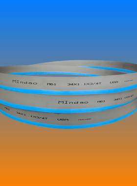 34x4280带锯条钢铁钢筋空管专用切割机用M42硬质合金据条锯床通用