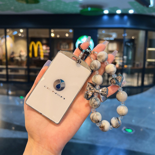 专用于腾势d9卡片钥匙套n7壳n8车NFC卡套高档保护遥控包扣男女