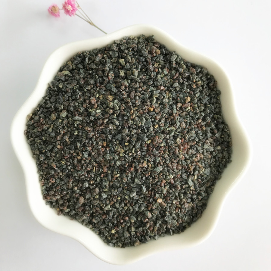厂家批发绿色石榴石10-20目 高压水喷砂除锈型号齐全量大优惠