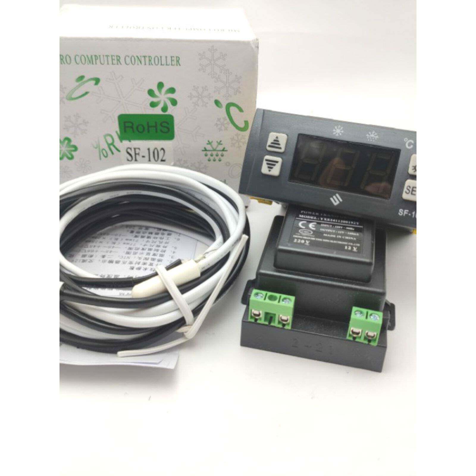 新迈显示柜温控器冰箱智能温控器Sf-102冰箱温控器控制器原装配件