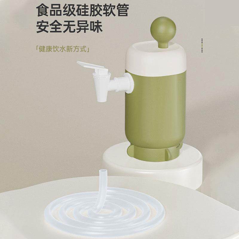 桶装抽06396水器手动压矿泉用水吸水家用饮水机纯净桶按水专压水