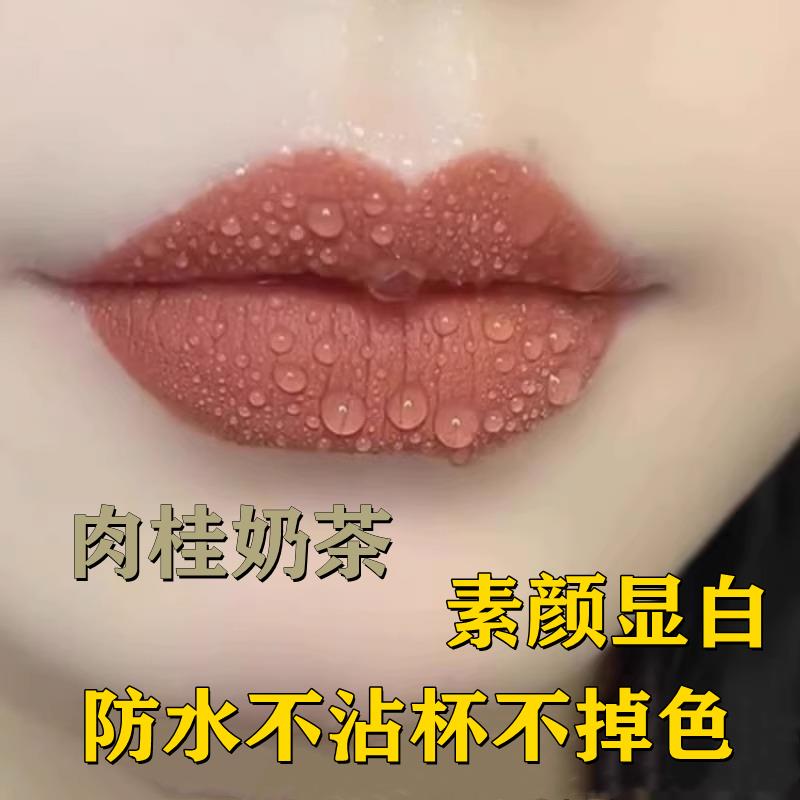 法国正品口红肉桂奶茶不沾杯不掉色不掉色淡妆素颜显白