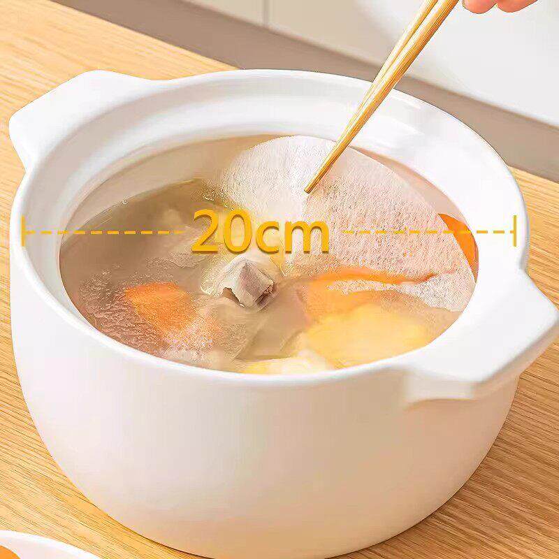 日本吸油纸食物喝专93731级用厨房煮炖汤煲汤去油炸减食品脂滤油