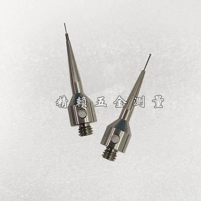 哈尔滨金量齿轮测量中心专用测针M4螺纹长度28mm红宝石钨钢球头