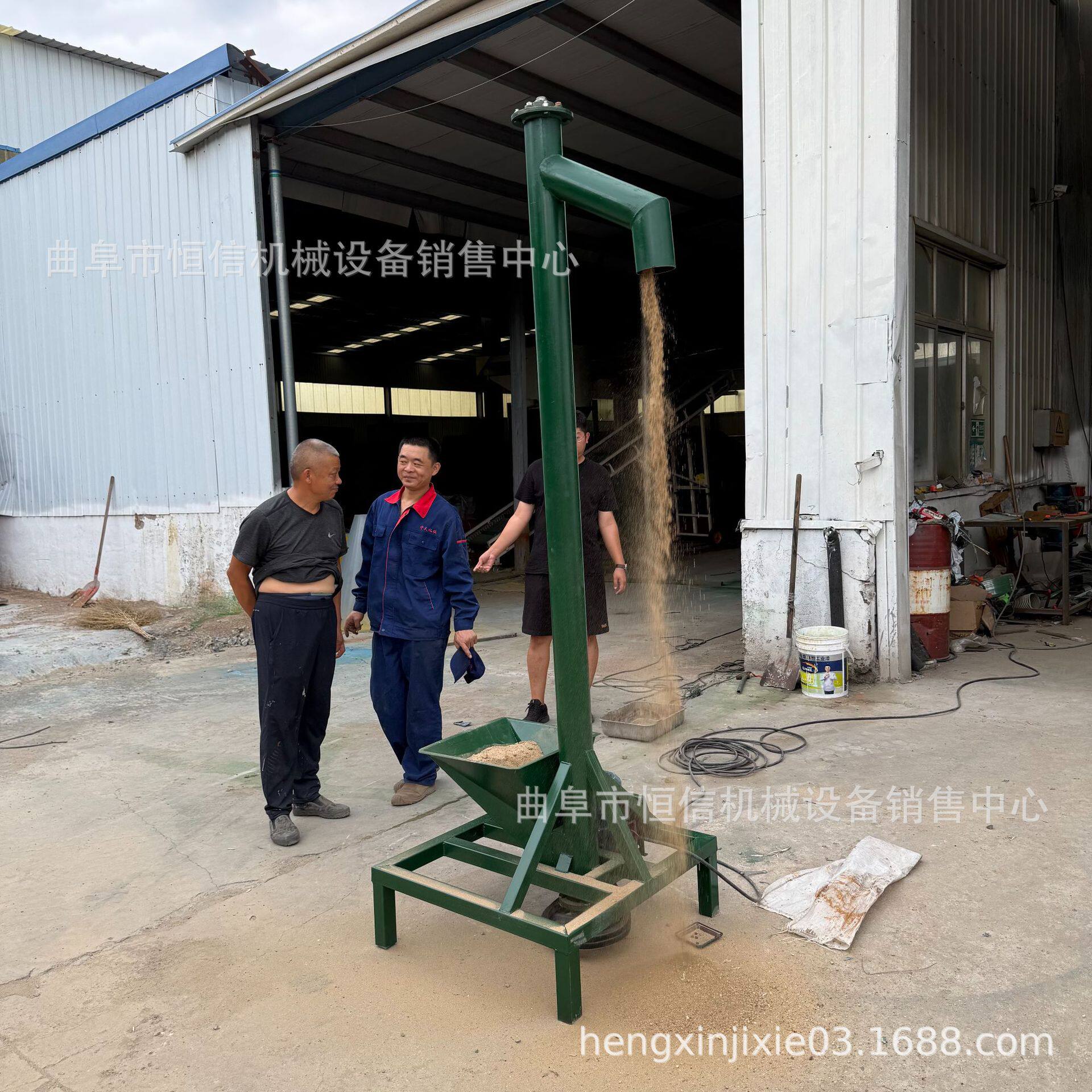 钛白粉微小型喂料机加粉机zcjb增稠剂螺旋提升机恒信直供上料机