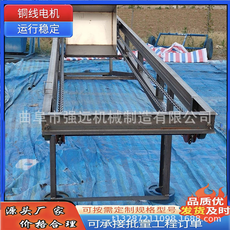自动卸料翻斗提升机散装碎渣单斗提料机垂直上下上料机