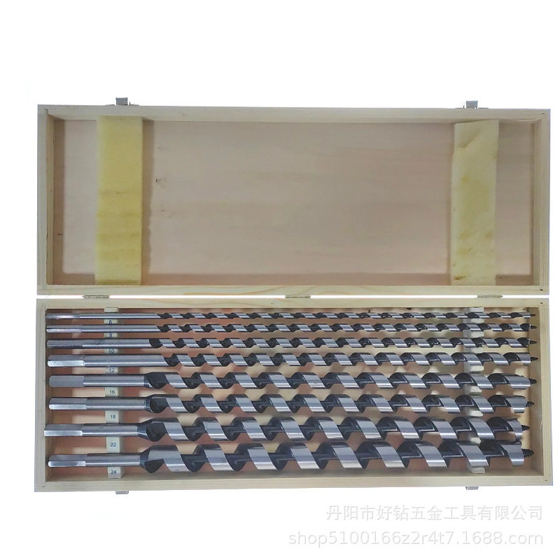 8件套460MM长木工支螺钻/8PC六角柄支螺钻/8PCWOODAUGERBIT
