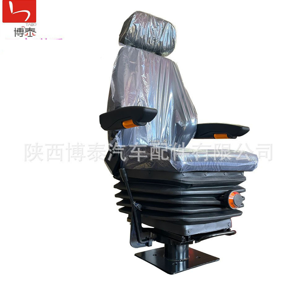 铁路轨道工程机车旋转升降工程车升降煤矿龙门吊起重机座椅总成