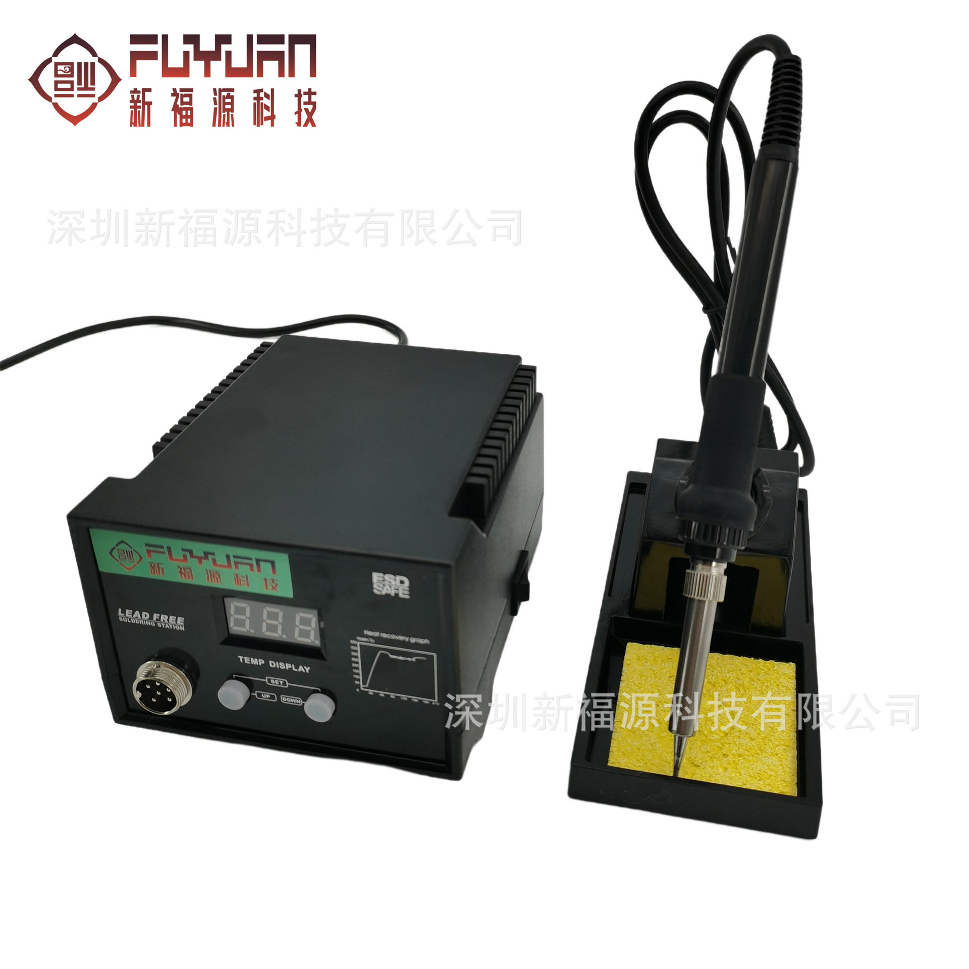 FY-936D数显恒温焊台60W可调温焊台数显烙铁带休眠功能电烙铁厂家