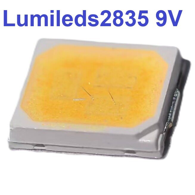 2835贴片1W灯珠9V70显160-180lm
