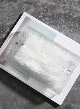 现代简约艺术KMT创抽纸意盒客厅餐厅茶几餐桌感创盒意纸巾摆件