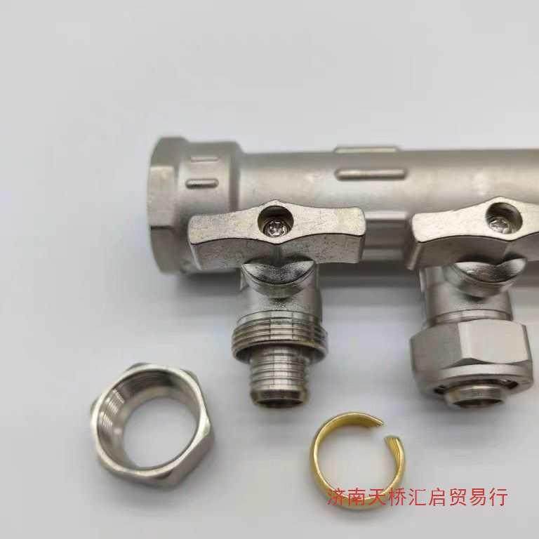 分支VSB日丰1水器新款口寸地暖分水器0集全主体分铜水器2家装地暖