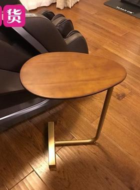 实极木边几网红小PLO茶几创意沙发角几迷你可移动床头边桌子轻简