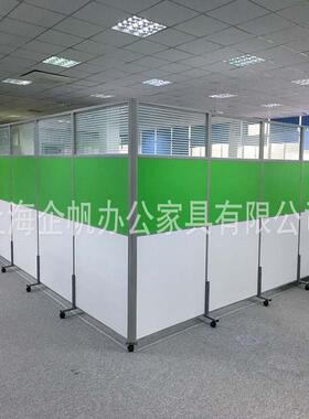 办家具移动折叠叠屏公风NSA厂房活动高隔隔断墙屏风隔断折式断屏