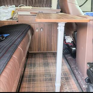 房车桌腿宿营DWF改车装用品可伸桌车载小桌板顶部缩可折腿叠拆卸