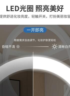 梳妆台卧卧室简约0IOI现代主化妆桌24新款轻奢化妆台镜收纳2柜化