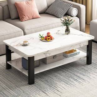 9U出茶几桌客厅家用轻奢租屋茶现代小户型桌玻ZIW璃几沙发茶边几