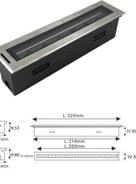 厂家销W912W18W2调4W36W户外防水EWKle直d大功率长条地埋灯可埋地