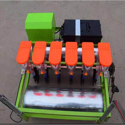 多行蔬菜播种机株距行距可调白菜精播机小型香菜点播机