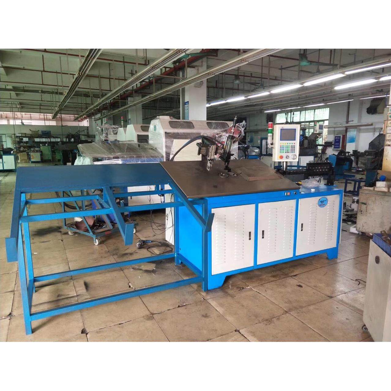 枫盛2D双头数控铁丝弯丝机线材成型机弯线机宠物饲养笼加工