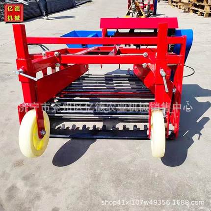 2022年新款花生大蒜收获机昆明热销手扶车配套大蒜洋葱多款收获机