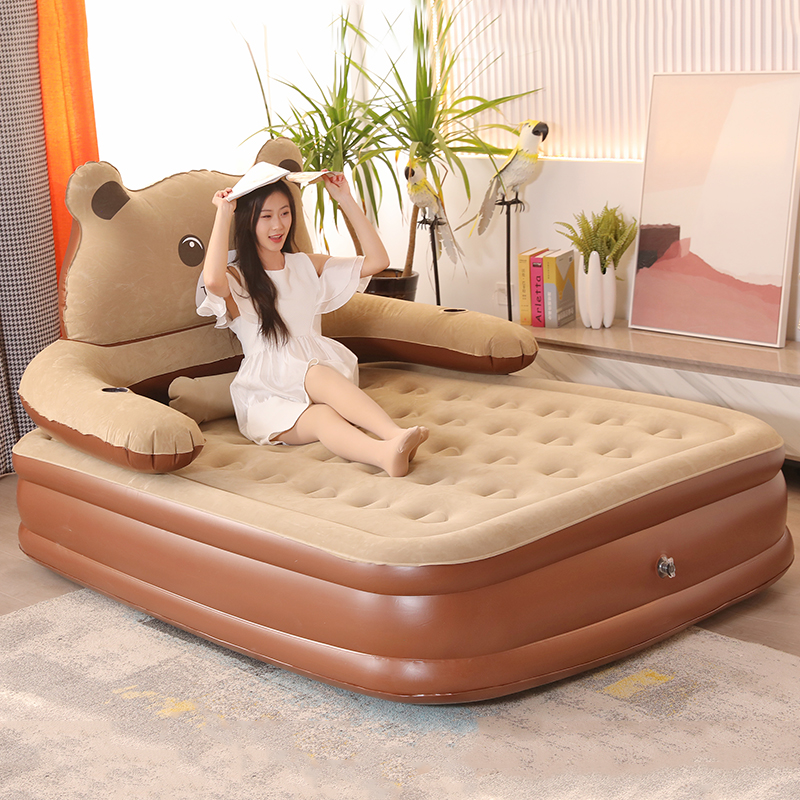 充气床垫打地铺气垫床懒人床睡觉儿童可折叠双人冲气床垫单人睡垫