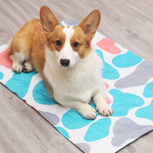 宠物冰垫狗狗睡垫夏天凉垫凉席猫小垫子睡觉用夏季地垫猫笼平台垫