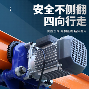 单轨跑车手拉跑车猫头吊手推行车工字钢轨道跑车滑轮电葫芦吊运器