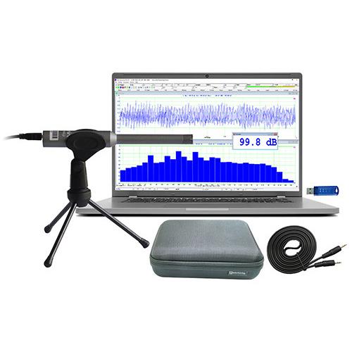 音频分析仪高精度实时声级计、频谱分析仪, 示波器,VT RTA-168D