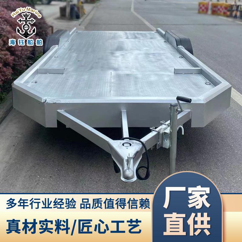 厂家供应重载拖厂房输车间运4车车输大吨位运拖车牵引平板拖车
