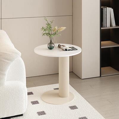 JGP1奶油风阳发32200板边几客小茶岩几轻奢现代床沙头台桌子简约