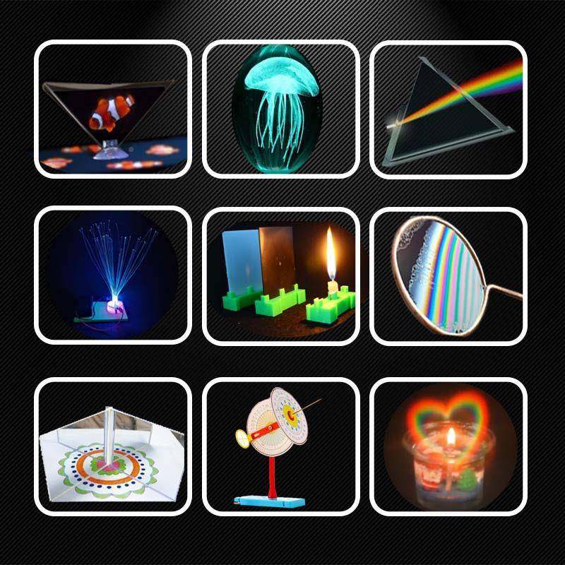 NER儿童光趣发明小学生科学小实验套装儿园味手工玩幼具益智学材