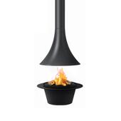 定制喇叭悬式 壁炉真挂火燃木酒精取BL01器别暖墅客厅吊挂火炉氛围