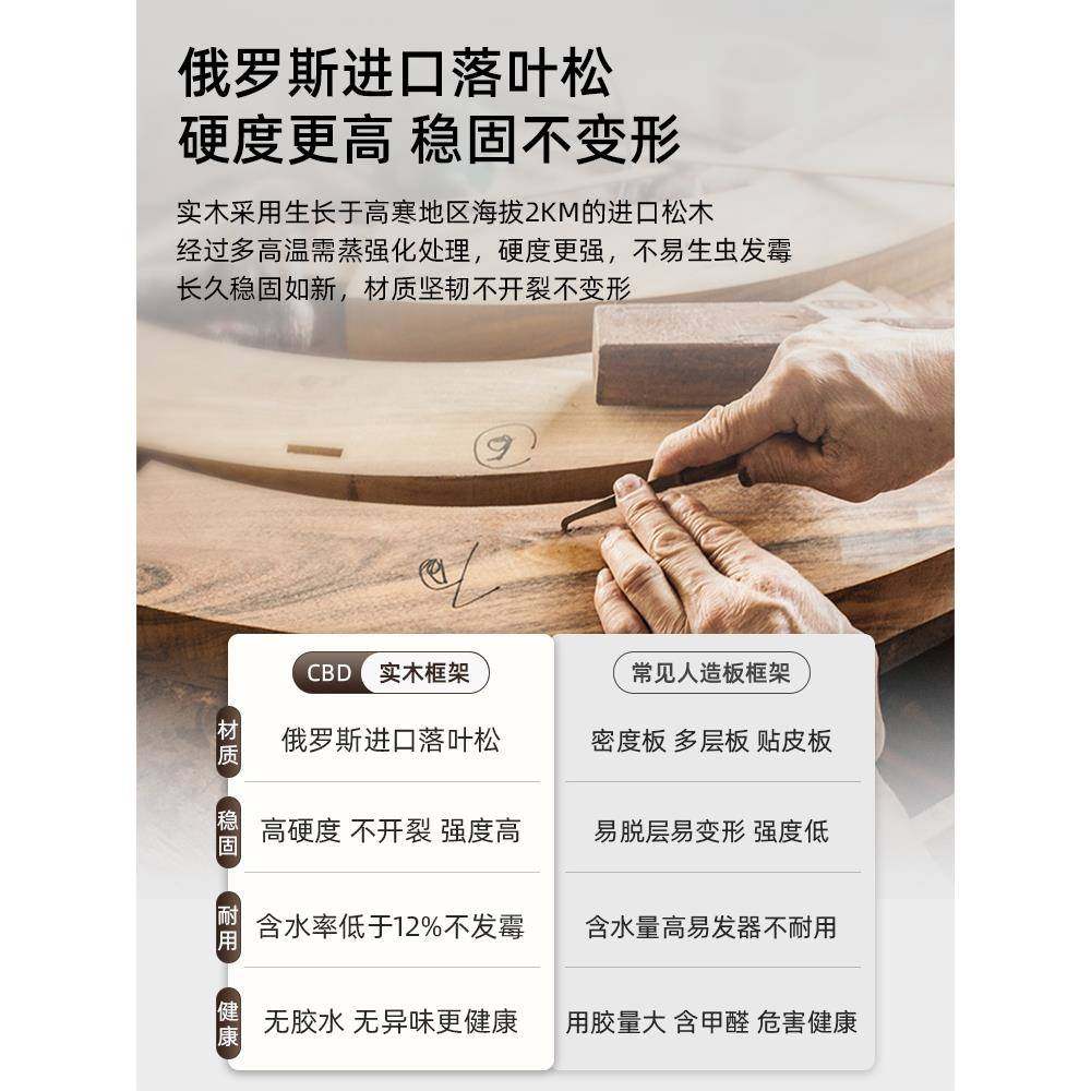 家用简730约随实木化妆镜台面式桌可折叠梳妆镜女卧室大号身镜便