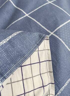 海门被罩2纯棉单学被面件180*20生单人EIZ双人全棉被套