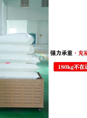 纹仿木带轮收纳筐带运轮可折叠框果TOR玩具储物箱大水容量输收纳