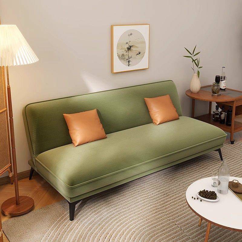 折2年GUP新款沙发床可叠小户型厅沙发坐躺两用灯芯5客绒网红款双