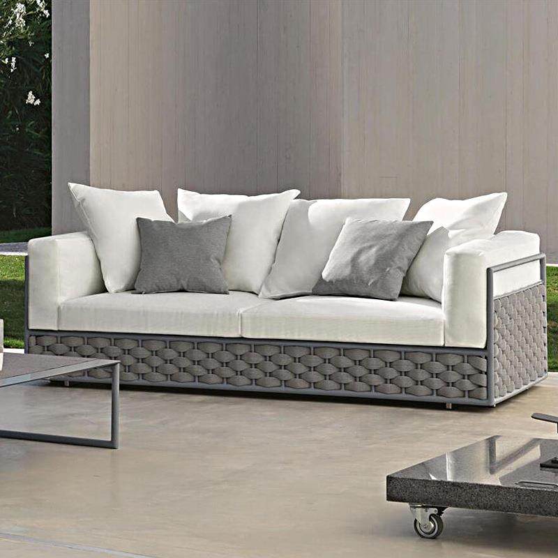 户外藤编沙发组合阳台欧庭VOO花园露院天防晒防藤椅休闲民宿家水