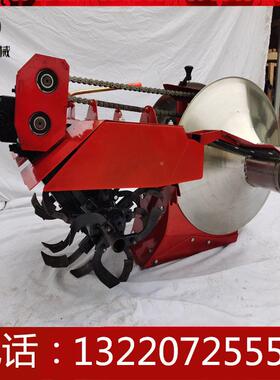 111511*171拉手扶拖机草莓开沟起垄机大棚式草新莓开沟机起0垄机