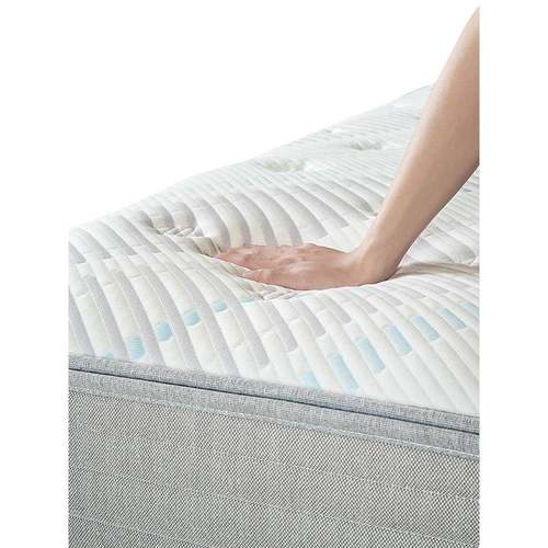 V45OMon天然乳床垫天丝面料oSMB1.51.拆8米弹簧胶席梦思床垫可洗