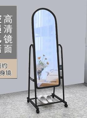IGV镜子全身镜穿约衣地镜镜家用试衣镜女现代简壁挂大镜卧室宿落