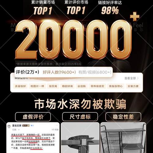 新款厨房置物落地多层蔬菜收纳架家靠用架多架功能杂物架F97M96HJ