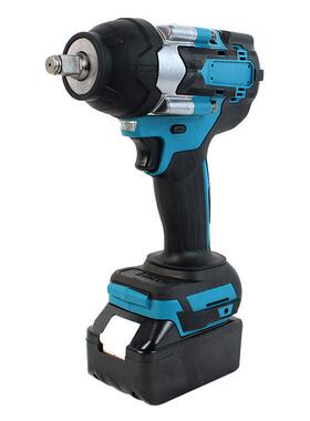 锂电无刷电动扳手风大扭矩大功率电电65872炮充架子式重型汽修工