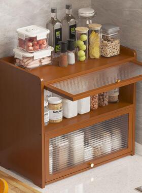 茶水式餐边柜墙柜置物柜新中厨房柜子储80431物柜客厅靠收